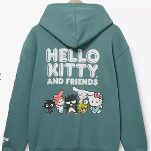 Brand NWT Hello Kitty and Friends Zippered Hoodie